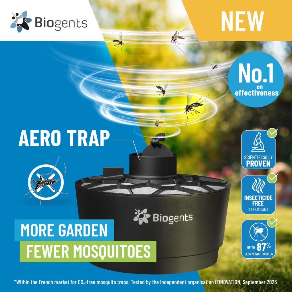 March 31, 2026 – Biogents Launches the AERO TRAP and AERO TRAP PLUS – A New Generation of Mosquito Traps for Sustainable and Highly Effective Mosquito Control