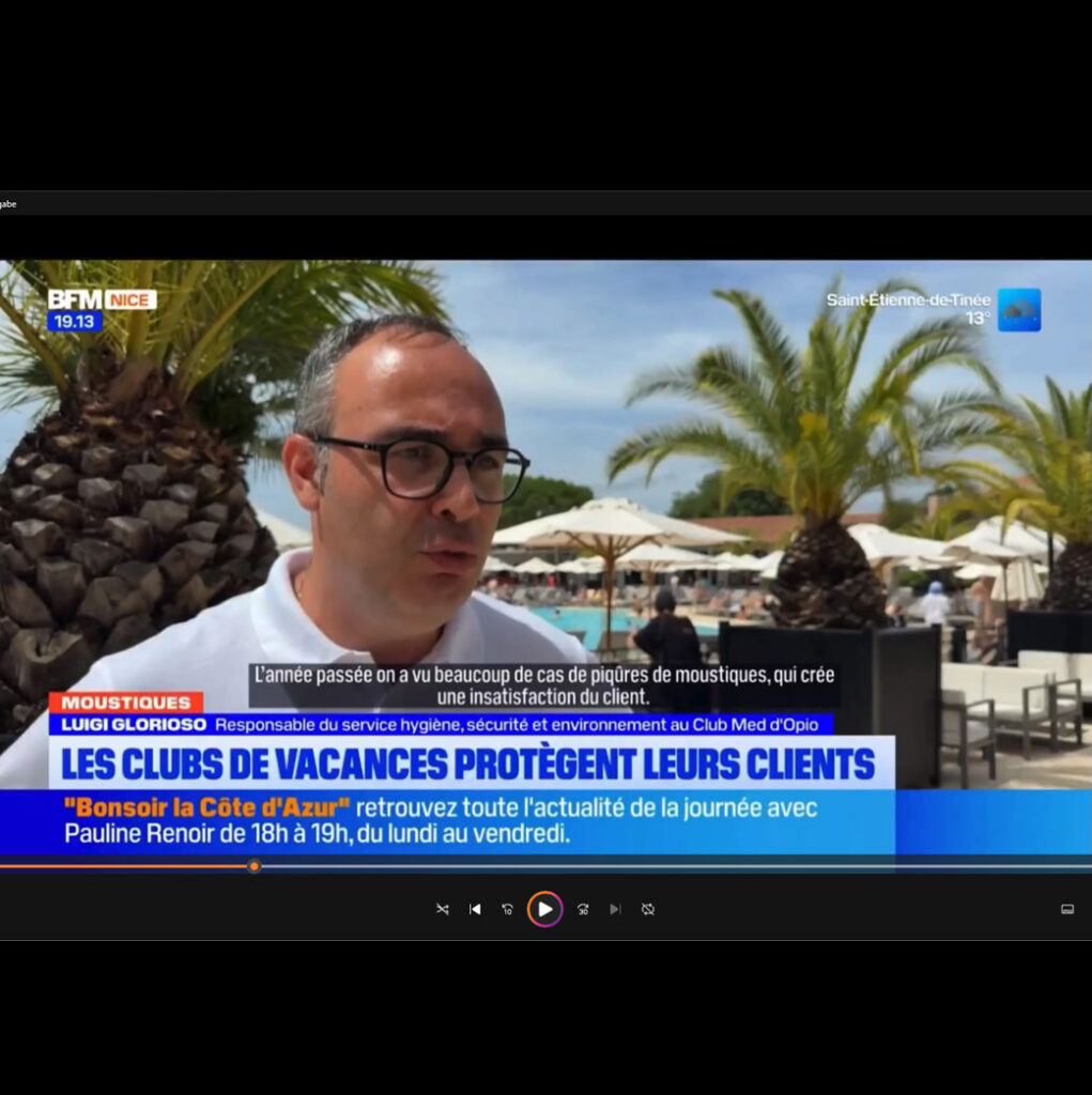 A recent report by BFM Côte d'Azur showcases how holiday resorts on the French Riviera are responding to this challenge by deploying Biogents mosquito trapping systems.